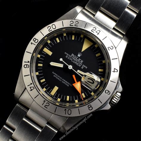 rolex explorer ii orange hand 1655|rolex explorer ii price list.